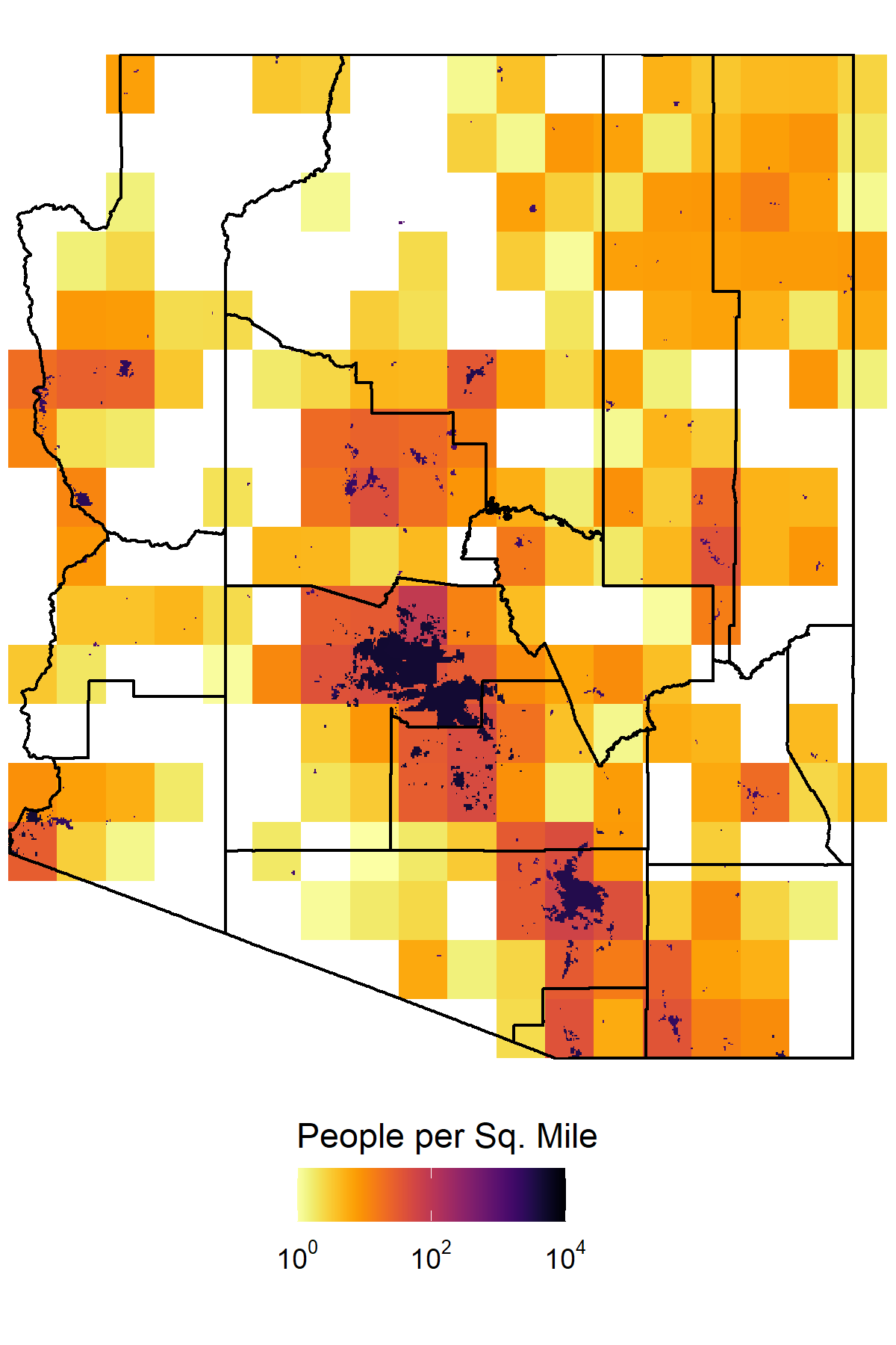 Arizona Population Density